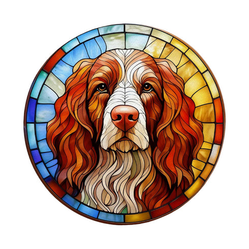 Cocker Spaniel Glass Suncatcher Worktop Saver